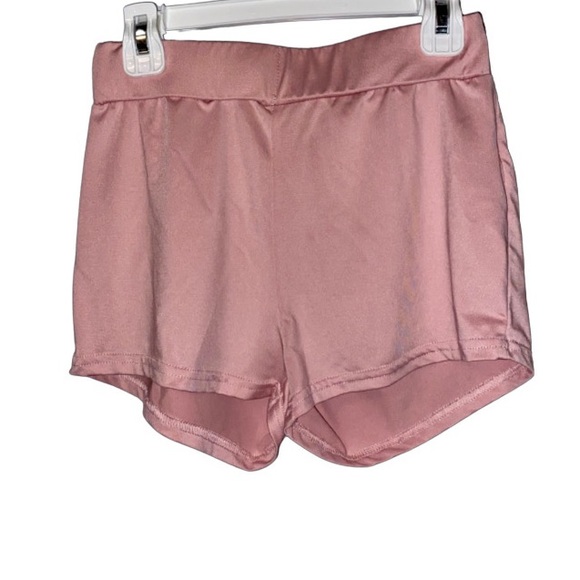Pink Spandex Shorts - Picture 1 of 2